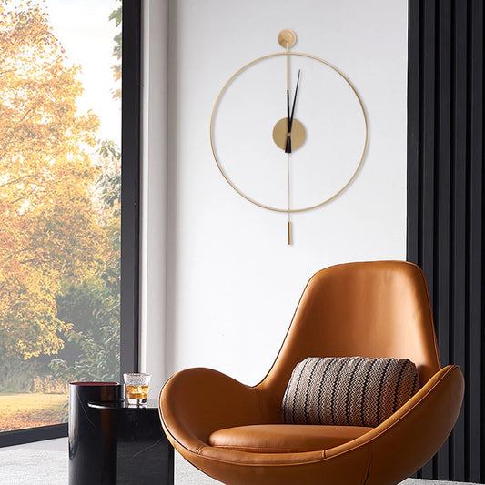 Classical Silent Wall Clock Brief Quartz Movement