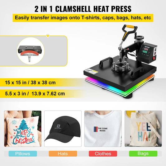 2In1 Heat Press & Multifunctional Printer