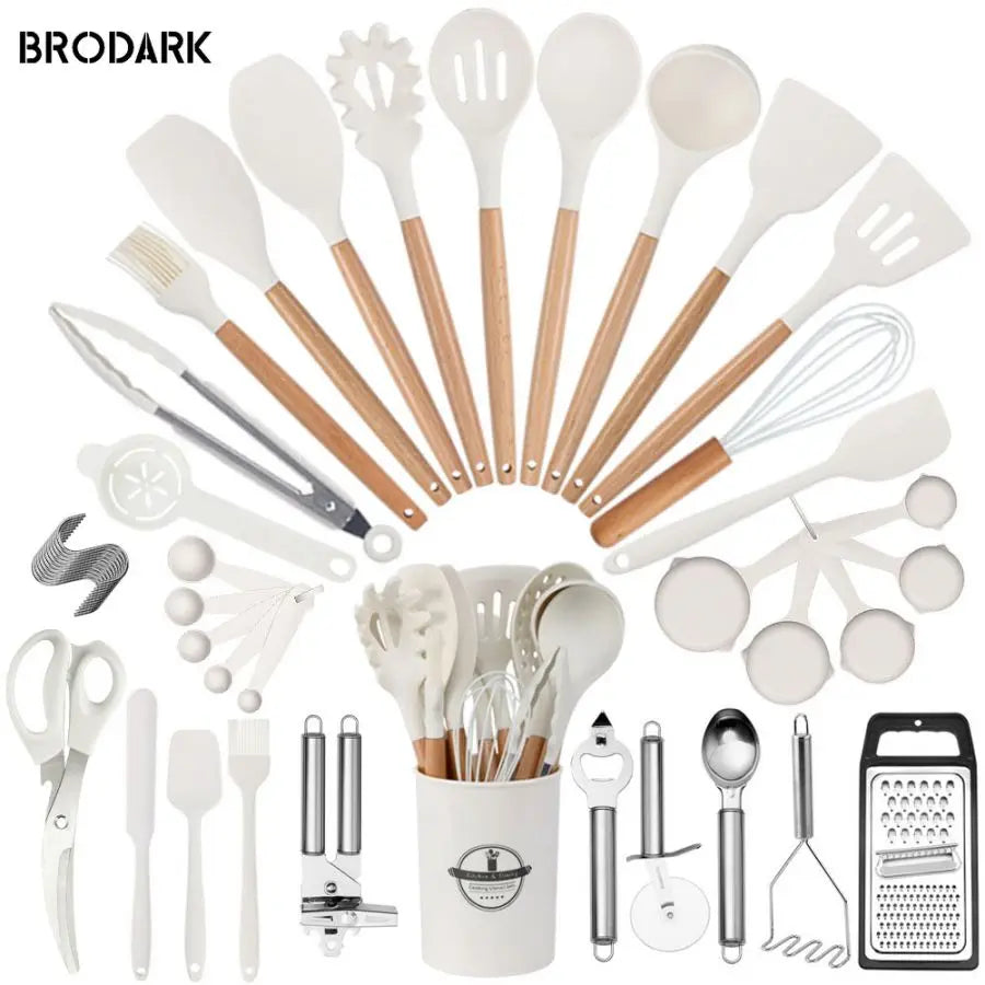 44pcs Premium Silicone Kitchen Utensil Set