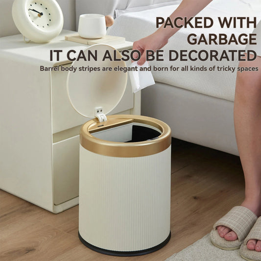 Small Touchless Elegant Garbage Can with Automatic Motion Sensor