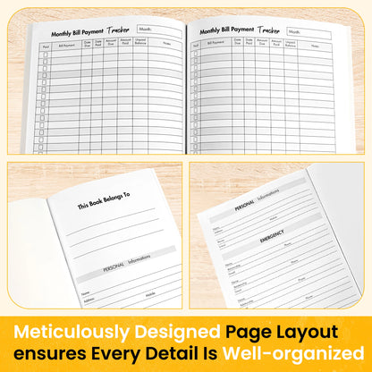 Bill Tracker & Budget Planner: Monthly Organizer