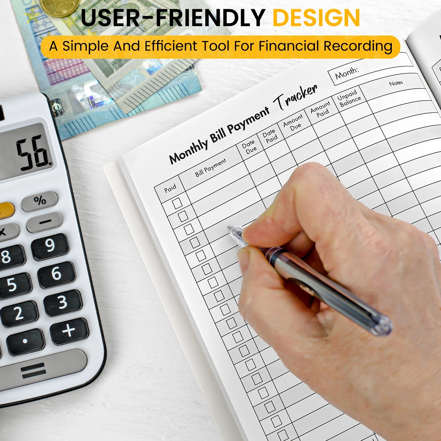 Bill Tracker & Budget Planner: Monthly Organizer