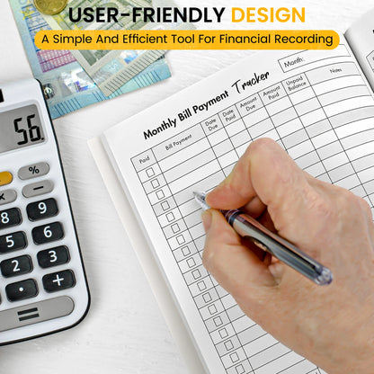 Bill Tracker & Budget Planner: Monthly Organizer