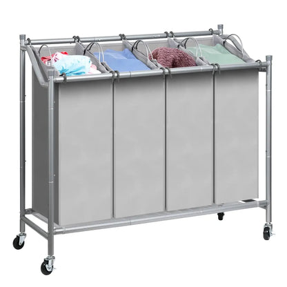 Laundry Hamper with Wheels and Laundry Sorter
