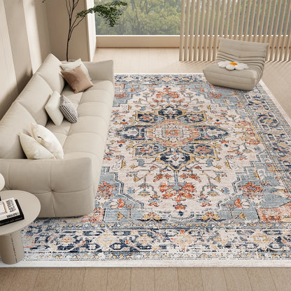 Stain Resistant Vintage Washable Area Rugs