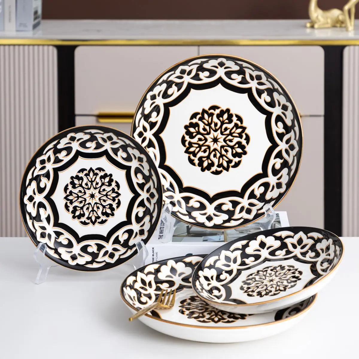 Dinnerware Set Kitchen for And Dining Room Service