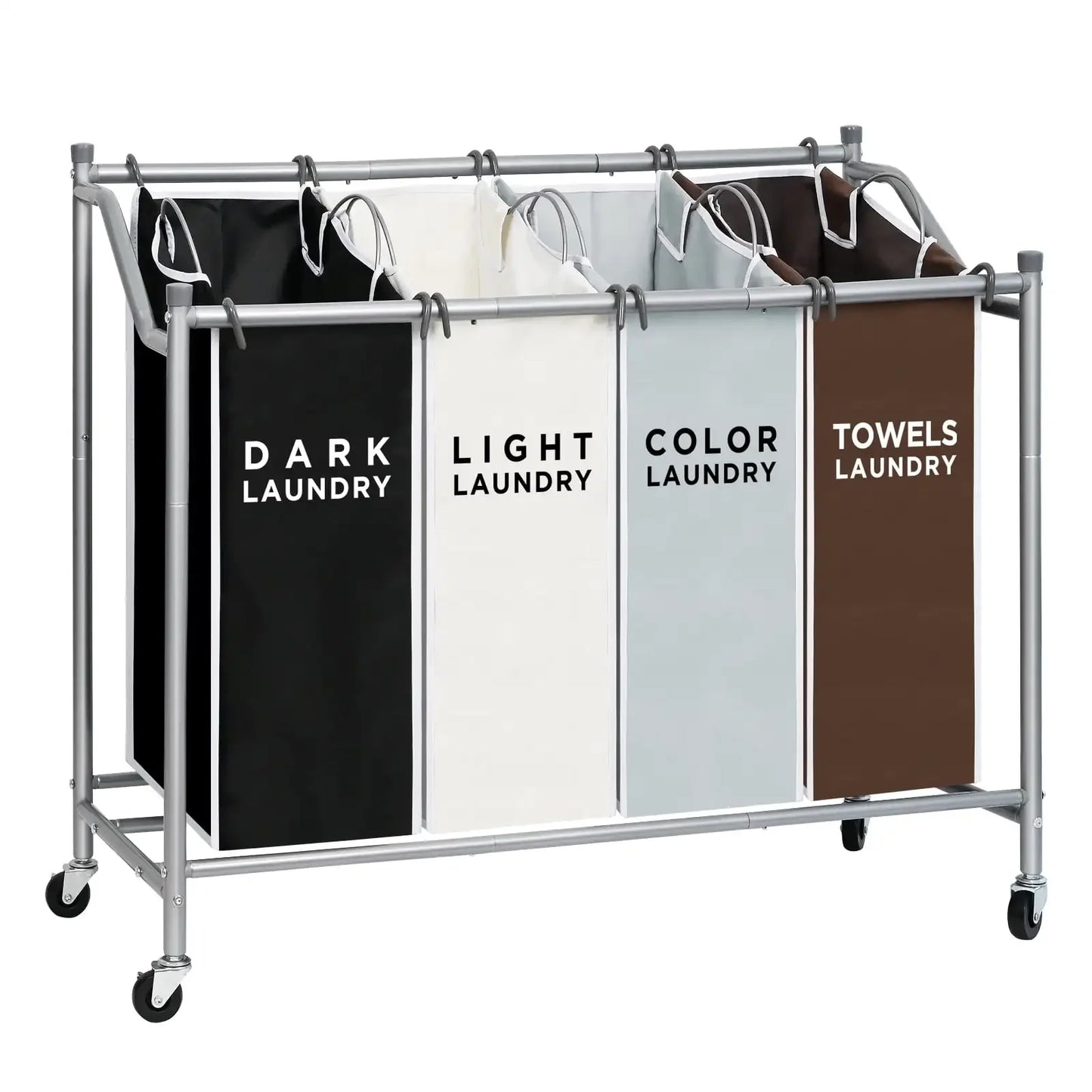 Laundry Hamper with Wheels and Laundry Sorter