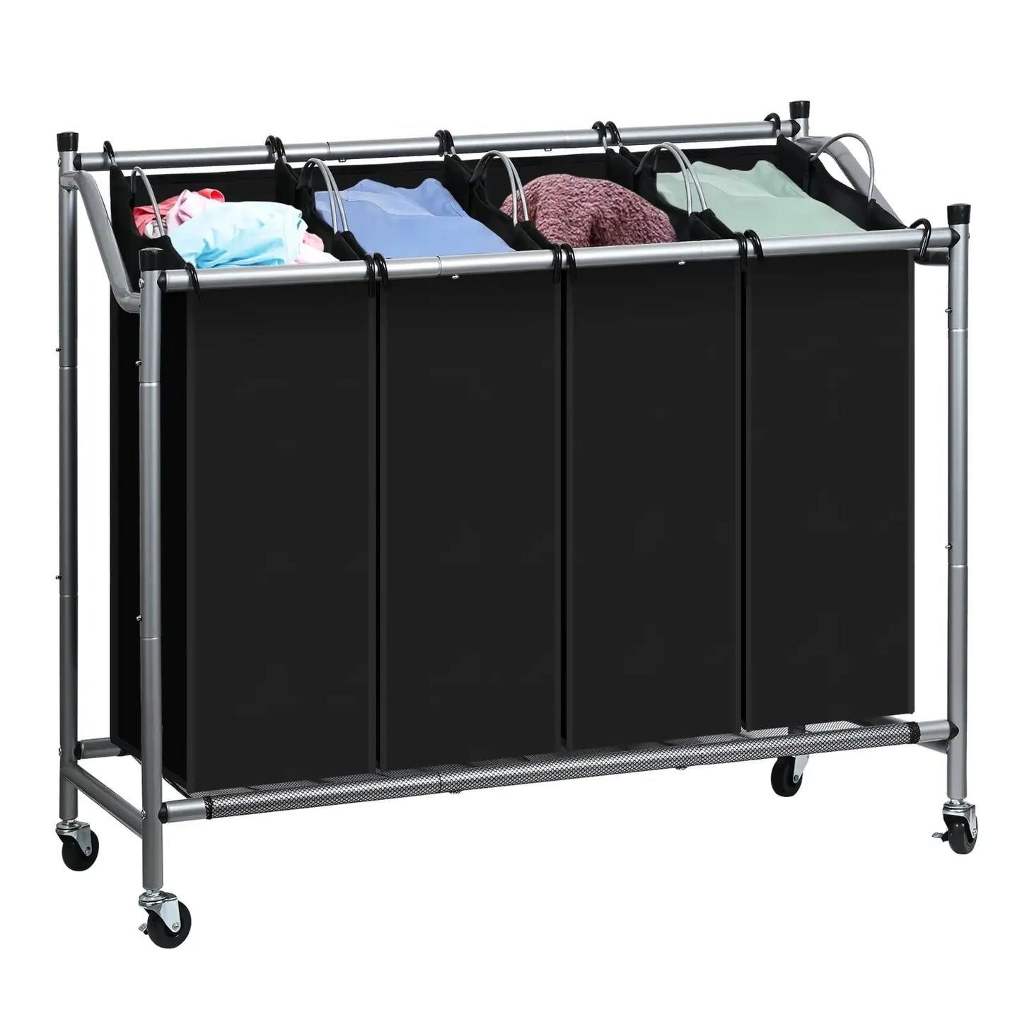 Laundry Hamper with Wheels and Laundry Sorter