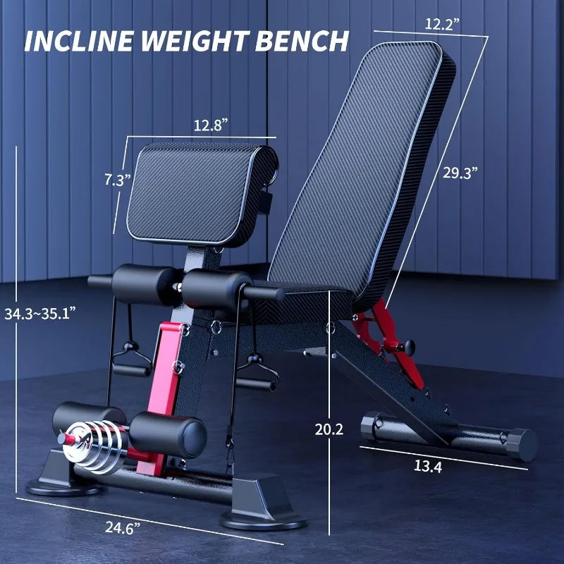 Weight bench Fitness Strength Training Equipment