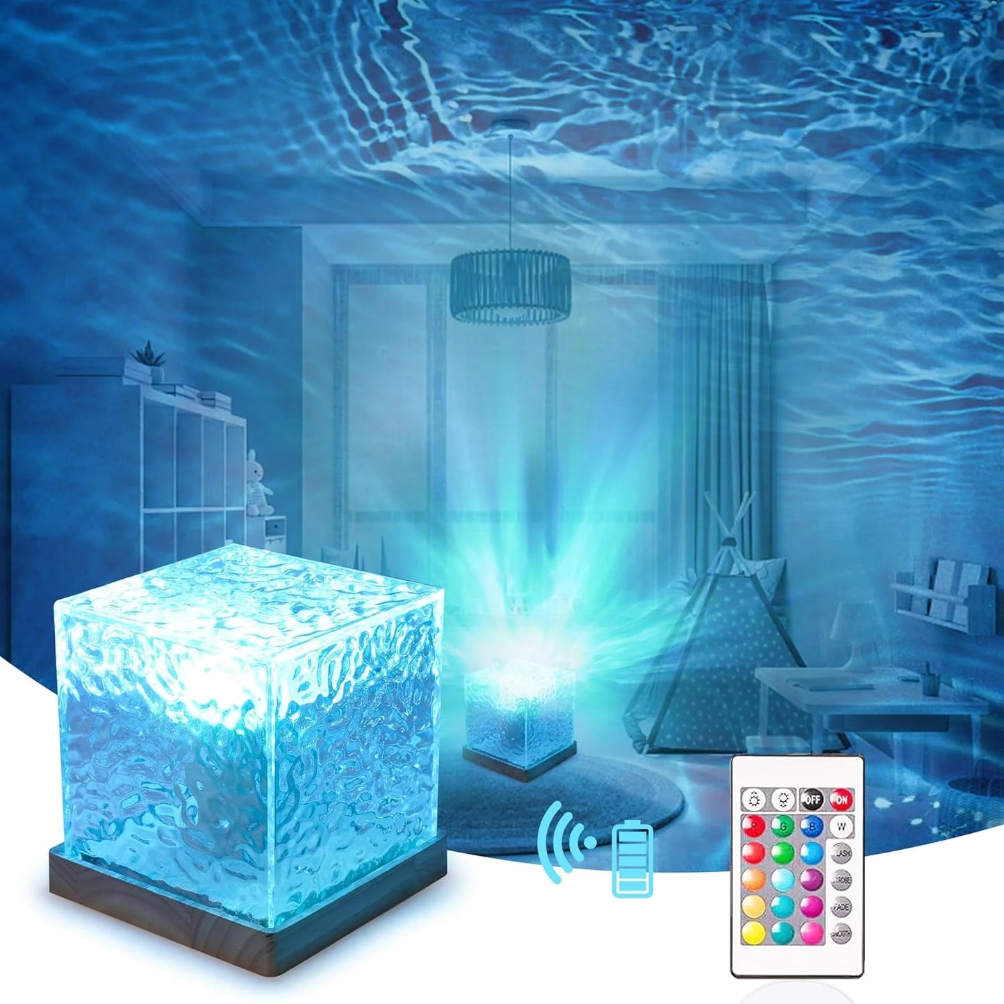 Ocean Wave Projector Light for Home Office