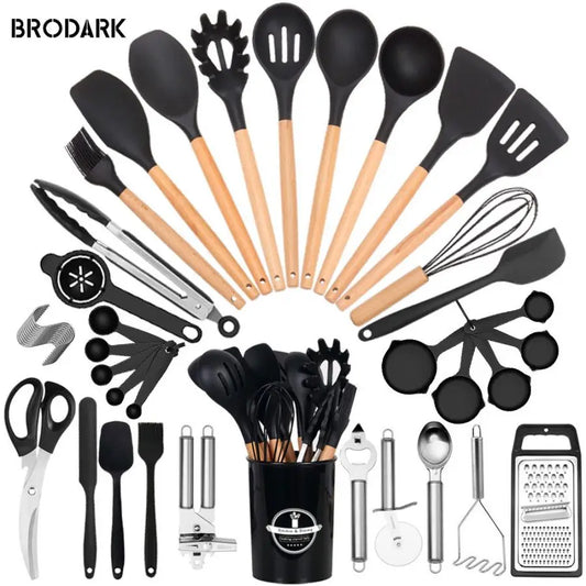 44pcs Premium Silicone Kitchen Utensil Set