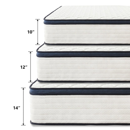 Queen Size Mattress Gel Memory Foam Hybrid Mattress